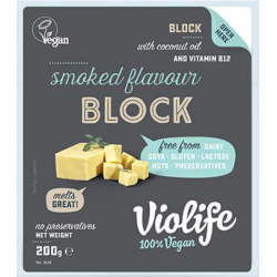 Сир VioLife «Копчений смак» (блок) 200 г